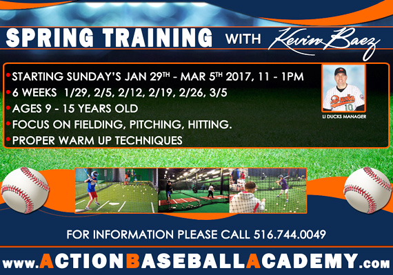 Spring Training Call Now!
